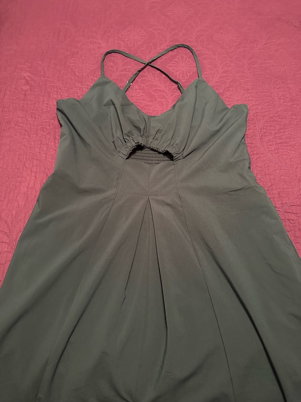 Women's Green Sleeveless Dress